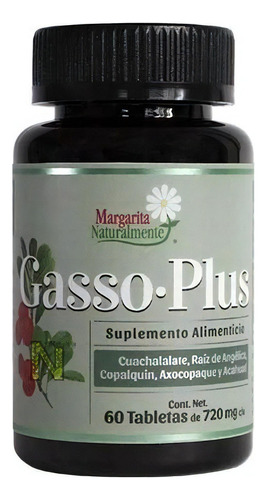 Gasso Plus (antes Gastro Plus) 60 Tab Margarita Naturalmente