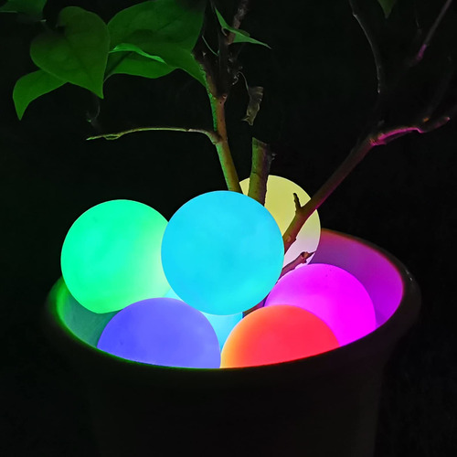 Luz Flotante Para Piscina Led Bola Baño Que Cambia Color