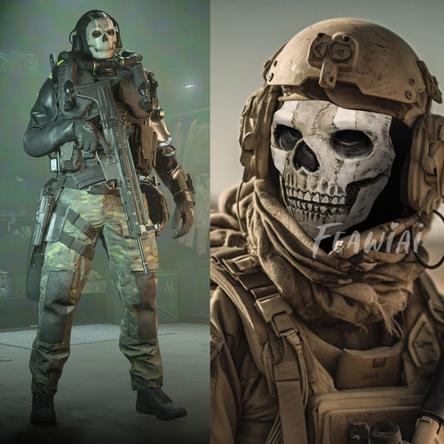 New Disfraz Máscara De Halloween Cosplay For 2call Of Duty