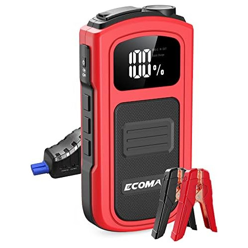 Jump Starter, Arrancador De Batería De 1500a Peak 1500...