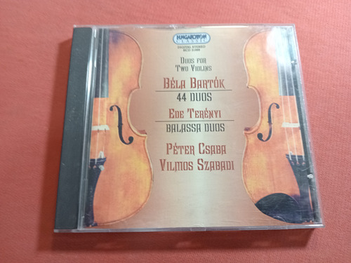 Bela Bartok Ede Terenyi / 44 Duos Four Two Violins / Ausb8