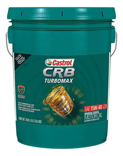 Aceite Motor Castrol Crb Turbomax 15w-40 19 Litros