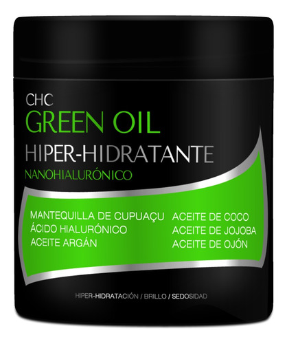 Botox Mascarilla Capilar Hiper Hidratante Green Oil 500gr