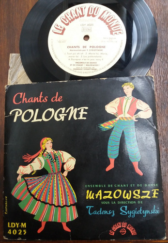 Disco E P De Vinilo - Chants De Pologne - Made In France
