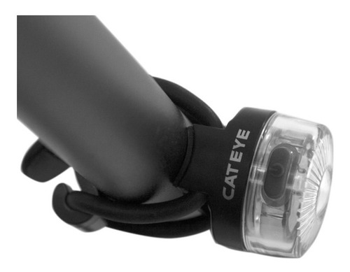 Imagen 2 de 2 de Luz Cateye Loop2 Delantera Flash Blanco Bicicleta Baterías