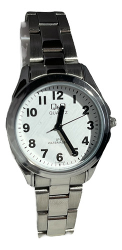 Reloj Q&q Análogo Acero Inoxidable Unisex