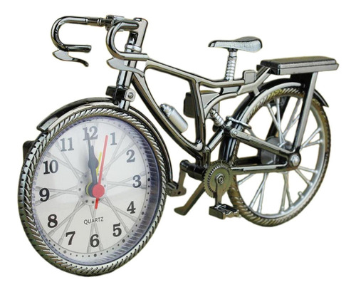 Forma De Bicicleta Vintage Reloj De Despertador Diversión