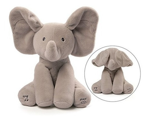 Gund Bebe Animado Flappy El Juguete De Peluche De Elefante