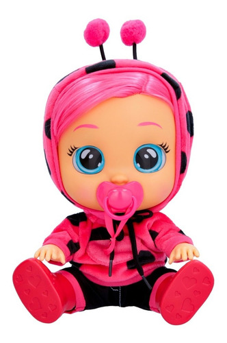 Imagen 3 de 10 de Cry Babies Muñeca Dressy Con Pelo Peina Lady Bebe Lloron Ed