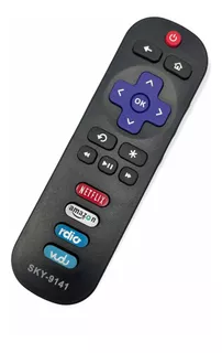 Controle Remoto Compatível C/ Tv Tcl Smart Roku Rc280, Rc282