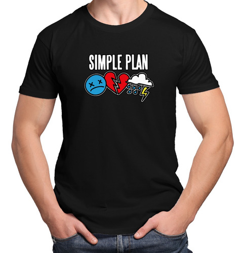 Camiseta Camisa Banda Simple Plan Unissex 100% Algodão Md3