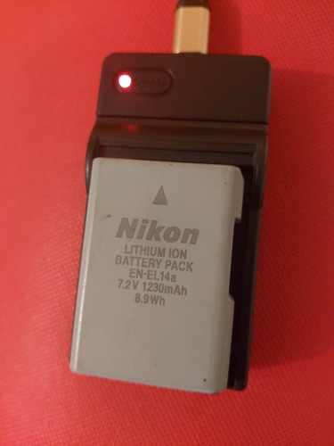 Cargador Nikon Original D5300 D5200 D5100 D3300 D5500 D3200