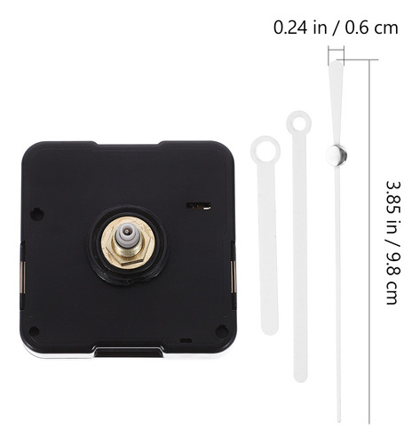 Mecanismo De Reloj De Pared Con Movimiento Mudo, Manecillas