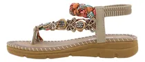 Comprar Sandalias Planas Casuales Bohemias, Sandalias Exteriores Con