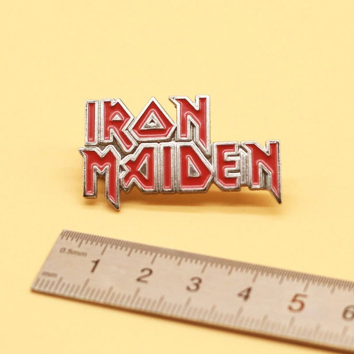 Pin Botton Broche Iron Maiden Banda Rock Metal