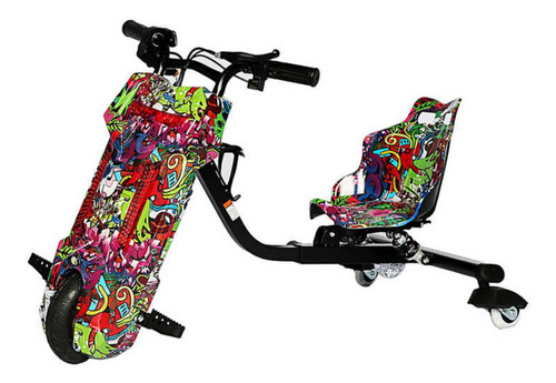 Imagen 8 de 8 de Triciclo Electrico Con Luces Y Bluetooth 150w Niños 360grado