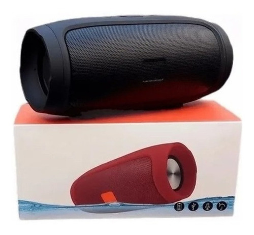 Parlante Charge Mini Caixinha De Som Rádio FM Bluetooth Portátil portátil  negro 110V/220V