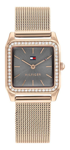 Reloj Tommy Hilfiger Para Mujer De Acero Rosé 1782610 Ss