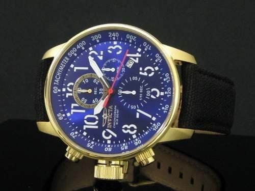 Relógio Invicta 1516 Force Original Banhado 18k Ouro