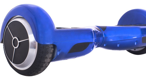 Overboard Skate Elétrico 6,5 Com Led Menino C/ Bolsa Azul