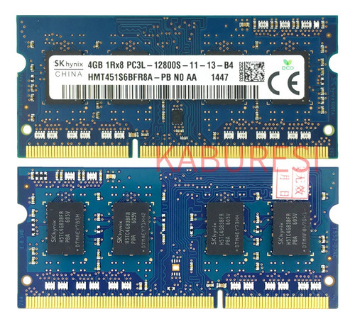 4 Gb 1600 Mhz 1,35 V - Hynex Skynix Ddr3 4g/8g 133 1600