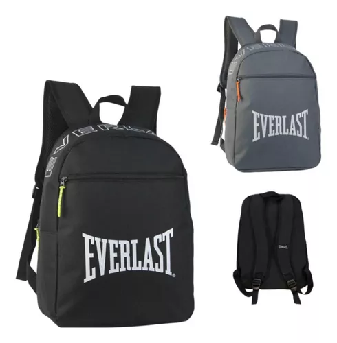 Mochila Deportiva Everlast Urbana Hombre Gym Deporte Negro