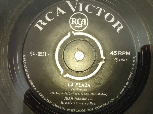 Vinilo Single De Juan Ramon - Algo Tonto - ( Q104 (Usado)