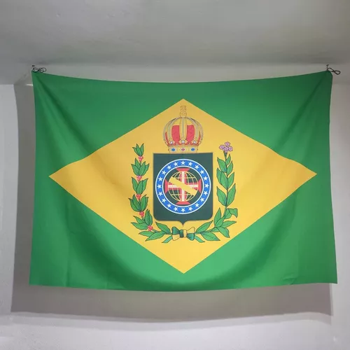 Bandeira Brasil Imperial (dupla Face) 100x70cm