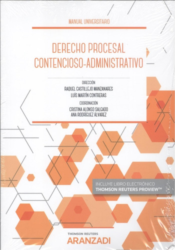 Libro Manual De Derecho Procesal Contencioso-administrativo