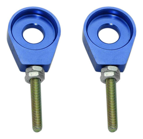 Piezas Del Ajustador De Cadena De Motocicleta 2 Piezas