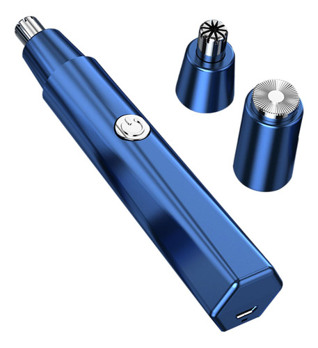 2 Recortador De Nariz Con Motor Potente, Corte Suave, Azul