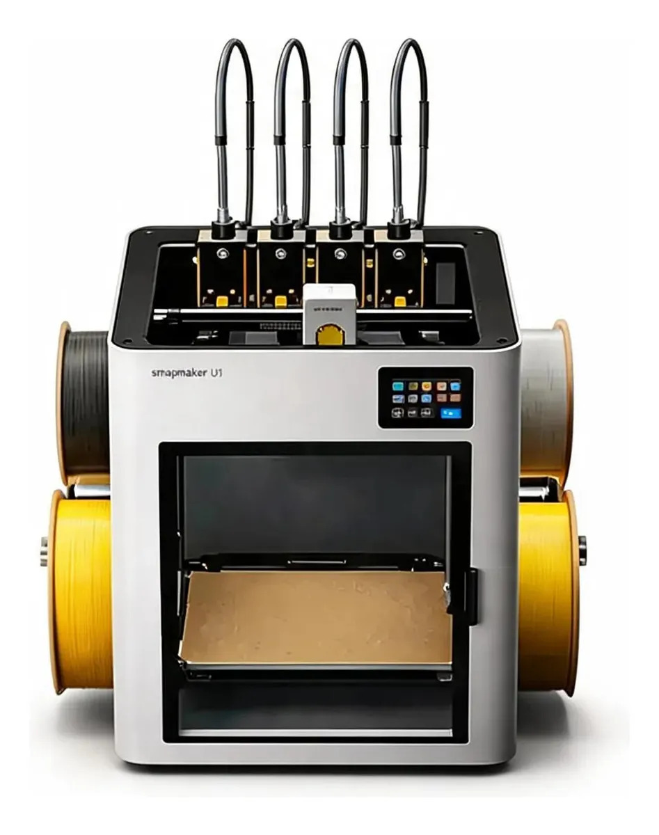 Impressora 3d Snapmaker U1 Fdm Com 4 Bicos Independentes