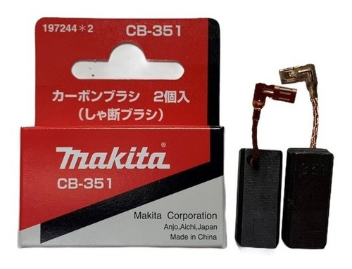 Escobillas De Carbon Makita Cb-351 (197244-2)