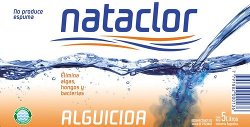 Alguicida De 5 Litros Nataclor Rinde +