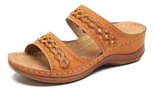 Zapatillas De Suela Gruesa De Gran Tamaño Para Mujer