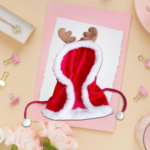 Capa Para Muñeca De Navidad, Ropa De Pato De Felpa,