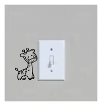 Comprar Vinilo Decorativo Para Apagadores Jirafita Jirana Animales