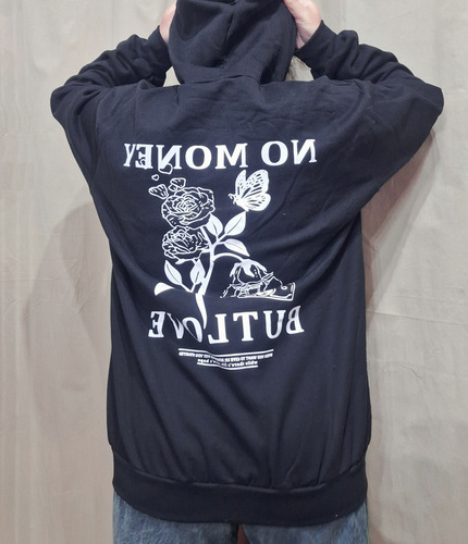Buzo Canguro Con Capucha Oversize Unisex