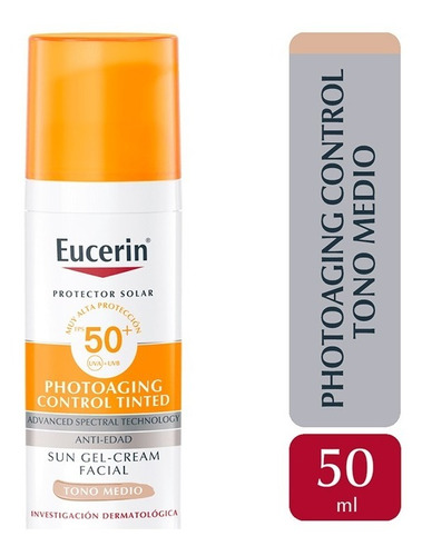 Eucerin Photoacting Control Sun Cc Tono Medio Fps50 X 50 ml