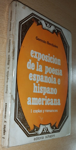 Exposición De Poesía Española E Hispano Americana Berdiales
