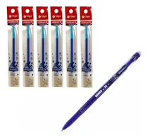 Comprar Roller Ball Genio 2g Borrable A Friccion + 6 Repuestos 2g