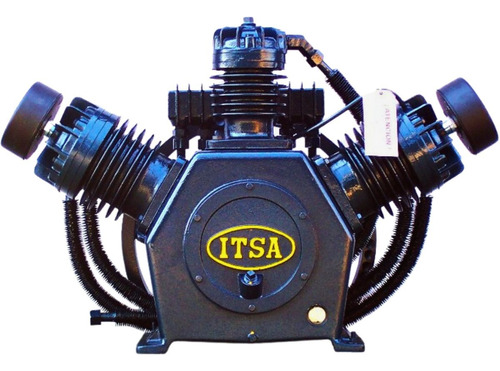 Cabezal Para Compresor Itsa 10, 15,20 Hp 2 Etapas Industrial