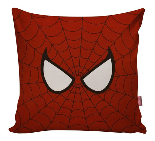  Capa Almofada Decoração Infantil Homem Aranha Spider Agk38 Cor Vermelho