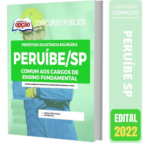 Apostila Peruíbe Sp - Comum Cargos De Ensino Fundamental