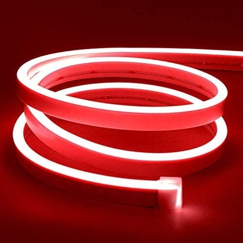 Imagen 3 de 6 de Kit Manguera Exterior Luz Neon 5 Mts + Fuente + Ficha 12v