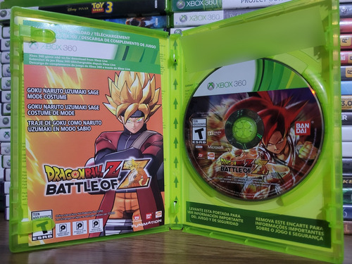 Jogo Dragon Ball Z Battle Of Z Xbox 360 Original Mídia Físic (Usado)