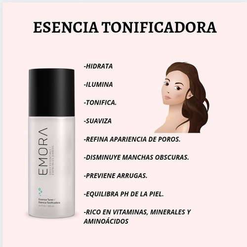 Imagen 5 de 7 de Emora, Esencia Tonificadora - g a $8846