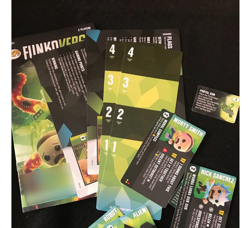 Funkoverse Juego De Mesa - Rick And Morty (Usado)