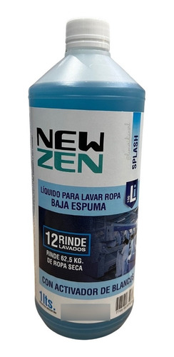 Jabon  Ropa Baja Espuma 1 Lt New Zen X 3 Un