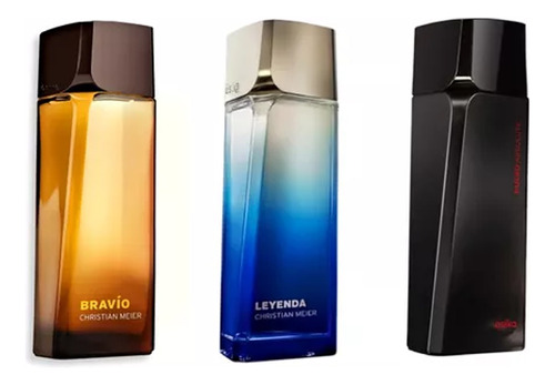 Perfume Bravio, Leyenda, Pulso Christian Meier Esika C/u